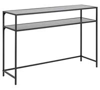 AC Design Furniture Jörn - Mesa de Consola (Madera, 79 x 120 x 35 cm), Color Negro