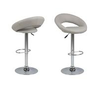 AC Design Furniture - Taburete de bar, color Tortora, 1 pieza