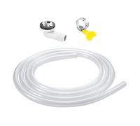 Ac Drain Hose Extension - Portable Ac Drain Hose | Air Conditioner Drain Hose | Air Conditioner Drain Hose | Ac Drain Hose Kit | Ac Drain Pipe Replacement with Hose Connector and Clamp