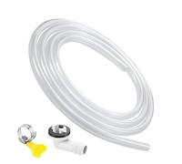 AC Drain Hose, Window Air Conditioner Drain Kit with Clamp and Hoses Connector, universally Drainage Accessories for Mini Split Units, Portable Indoor AC, Home Cooling Systems