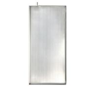 AC Drip Pan, Air Conditioner Water Catcher, Condensate Drain Pan, No Water Leakage, Large Capacity, Stainless Steel Material, Applicable to All Air Conditioners(100 * 46 * 3cm/39 * 18 * 1in)