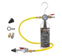 AC Flush Kit - Drain Pipeline Cleaning Tool Set with Canister Gauge Hose