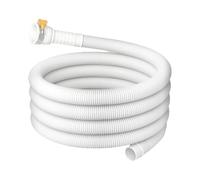 Ac Hose, Air Conditioner Drain Hoses, 118.11x0.98x0.98 Inches Flexible Rubber Joint Clamp Exhaust Tube, Ventilation Tubes for Dryer, Car Cooler, Bucket Sink, Duct Vent, Home
