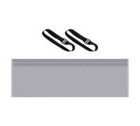 Ac Hose Insulation, Air Conditioner Cover, Foldable Pipe Wrap Protection with Thermal Lining for Commercial Installation Offices Home Cooling Hvac Maintenance Setup, 59.84 Inches
