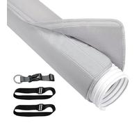 AC Hose Insulation Sleeve, Portable Air Conditioner Duct Cover, 59.06x19.69x0.39 inches Dustproof Heat Resistant Insulated Tube Wrap for Exhaust Hoses, Power Saving Vent