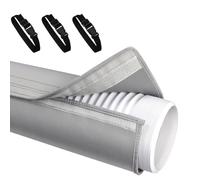 AC Hose Insulation Sleeve, Portable Air Conditioner Insulated Hose Cover Wrap, Home Improvement Tool for House, Garage, RV, Car, Apartment, Winter Window Wall Use, 59.06x20.87inch