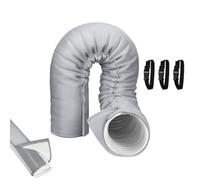 AC Hose Insulation Sleeve - Portable Air Conditioner Vent Cover, 5 And 5.9 Inch Diameter Pipe Wrap | Heat Reducing Thermal Protection Shield 320g, Exhaust Ventilation Duct Jacket Cover