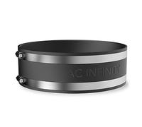 AC Infinity Abrazadera 200mm de reducción de ruido de, acoplador de conducto con abrazaderas de acero inoxidable, acoplamiento de goma flexible para ventiladores en línea y filtros de carbono en HVAC