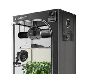 AC Infinity Advance Grow System 2x4, 120x60x180cm Kit de 2 Planta, WiFi Integrado ventilación automatizada circulación horario de Espectro Completo LM301H LED Crece luz Tienda de campaña Mylar