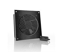 AC Infinity AIRPLATE S3, 16cm sistema de ventilador de refrigeración silencioso de con control de velocidad, para gabinetes AV de cine en casa