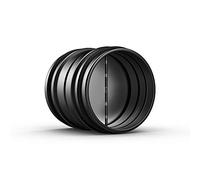 AC Infinity Amortiguador, 100mm de corriente trasera de, inserto de conducto unidireccional con cuchillas plegables con resorte, para 100mm conductos de en campanas extractoras y ventiladores de baño