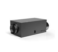 AC Infinity Caja de filtro en línea de 6 pulgadas con filtro MERV 13, kit de filtración HVAC para toda la casa, se adapta a ventiladores de conducto en línea de 6 pulgadas, para entrada de aire