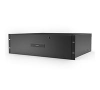 AC Infinity Cajón, 48cm de Montaje en Rack 4U con Placa Frontal de Aluminio, con Cerradura y Llave, para Equipos de AV DJ gabinetes Racks