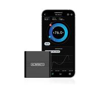 AC Infinity CLOUDCOM A2, mini higrómetro inteligente de humedad de temperatura, monitor de aplicación Bluetooth, termómetro de medidor de clima para sótanos, salas de guitarra, tiendas de campaña e