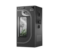 AC Infinity CLOUDLAB 422, 60x60x120cm Advance Tienda de campaña de Cultivo más Gruesa de 2,5cm con Lienzo de Mylar de Diamante 2000D de Mayor Densidad, Soporte de Controlador para Cultivo hidropónico