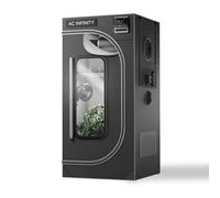 AC Infinity CLOUDLAB 632, 90x50x160cm Advance Tienda de campaña de Cultivo más Gruesa de 2,5cm con Lienzo de Mylar de Diamante 2000D de Mayor Densidad, Soporte de Controlador para Cultivo hidropónico