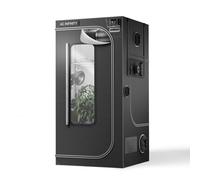 AC Infinity CLOUDLAB 733, 90x90x180cm Advance Tienda de campaña de Cultivo más Gruesa de 2,5cm con Lienzo de Mylar de Diamante 2000D de Mayor Densidad, Soporte de Controlador para Cultivo hidropónico