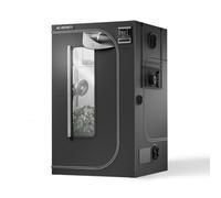 AC Infinity CLOUDLAB 844, 120x120x200cm Advance Tienda de Cultivo Avanzada, Postes de 2,5cm Grosor, Lona de Mylar 2000D, reflectividad máxima Probada en Laboratorio, Ventana con Cremallera más Grande