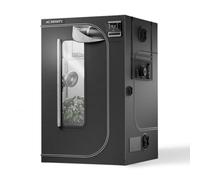 AC Infinity CLOUDLAB 866, tienda de campaña de cultivo avanzada de 5 x 5, postes más gruesos de 1 pulgada, lienzo de Mylar 2000D, la más alta reflectividad probada en laboratorio, ventana con