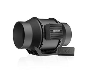 AC Infinity CLOUDLINE A6, 150mm silencioso ventilador de conducto en línea de con controlador de velocidad, motor EC, ventilador de escape de ventilación para calefacción y refrigeración tiendas