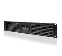 AC Infinity CLOUDPLATE T7, panel de ventilador de montaje en rack 2U, flujo de aire de escape, para refrigeración de AV, cine en casa, racks de red de 19 pulgadas