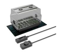 AC Infinity Domo de Humedad, Kit de germinación con tapete Impermeable para plántulas y Barras de luz LED Regulables, Paneles de extensión de Altura ventilados, para jardinería Interior