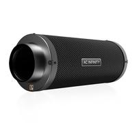 AC Infinity Filtro, 250mm de carbono de aire de, con carbón virgen australiano premium, para ventilador de conducto en línea, control de olores, hidropónico, salas de cultivo