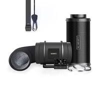 AC Infinity Kit de filtración de Aire Pro de 200mm, Ventilador en línea, Controlador VPD de Humedad de Temperatura con Control de aplicación WiFi, Filtro de Carbono, conductos, Sistema de