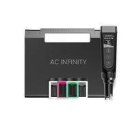 AC Infinity Kit de medidor hidropónico PRO, bolígrafo digital de pH de alta precisión con precisión de pH de ± 0.01 y sonda intercambiable, medidor de pH todo en uno de temperatura y salinidad EC TDS