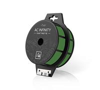 AC Infinity Lazos giratorios con cortador integrado, 100m lazos multiusos reutilizables para plantas, para jardinería, soporte de plantas y organización de oficina en casa
