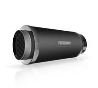 AC Infinity Silenciador, 200mm de ventilador de conducto en línea, silenciador de reducción de ruido de para sistemas de ventilación hidropónicos de interior, tienda de cultivo