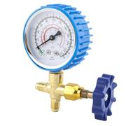 AC Manifold Gauge - Thickened Leakproof Precision, Air Conditioner Pressure Gauge for Home, Car, Office, Automotive Maintenance Repair Technicians HVAC Diagnostic Tool Use, 2.36inches