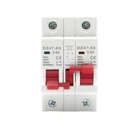 AC MCB Conmutador de transferencia manual 1P+1P 2P+2P MTS, 50/60HZ | Disyuntor en carril DIN Interruptor de transferencia manual de doble potencia(1P 1P,6A)