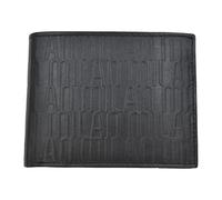 AC Milan 143603 Milan, Accesorio de Viaje-Billetera Unisex Adulto, Negro, Media