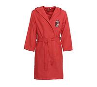 AC Milan - Albornoz de microfibra unisex para adulto, rojo (rojo), M