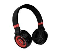 AC Milan - Auriculares inalámbricos con micrófono incorporado, auriculares inalámbricos con micrófono incorporado, estéreo de alta fidelidad, Micro SD Slot, FM Radio para iPhone/Android/Viaje/PC
