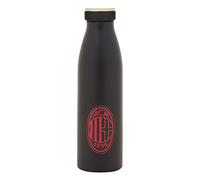 AC Milan Bottle Unisex Adulto, Negro, Rojo