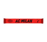 AC Milan Bufanda ESS con texto, logotipo oficial, talla única, para hombre y mujer