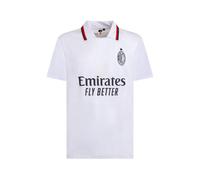 AC Milan Réplica Estadio Camiseta de fútbol Oficial de Desplazamiento, Color Blanco, L Adult-Unisex