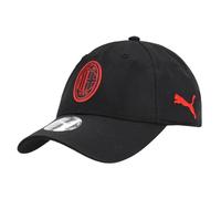 AC Milan Cappello ESS Gorra Oficial, 100% algodón, Negro, Talla única Unisex Adulto