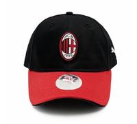 AC Milan Gorra con Visera, Gorra de Verano clásica con Logotipo Oficial, Gorra Unisex Ajustable