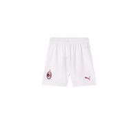 AC Milan Home Kit Stagione Pantalones Cortos Temporada 2024/25, tecnología dryCELL, Elimina la Humedad, Mantiene la Piel Seca, 14 años Unisex Adulto