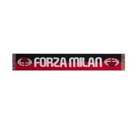AC Milan Sciarpa Ufficiale Bufanda Jacquard Oficial, Rojo/Negro, Talla única Unisex Adulto