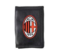 AC Milan Strappo, Accesorios de Viaje-Cartera Bi-Fold Unisex-Adulto, Negro, Estándar