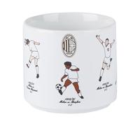 AC Milan Taza de cerámica con Momentos Icónicos del Club Producto Oficial 400 ml