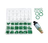 AC O Ring Kit, 270-Piece Rubber Seal Set for Automotive HVAC Repair, Airbrush, Vacuum, RV Engine, Compressor, Manifold, Inverter, Power Air Conditioner Replacement Parts, 7.87x3.94x1.18 in
