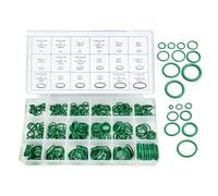 AC O Ring Kit, 270 Pieces Rubber Seal Set, Adorable Automotive HVAC Replacement Parts for Compressor Inverter RV Manifold Engine Vacuum Power Airbrush, 7.87x3.94x1.18 inches