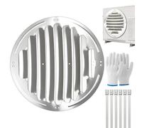 AC Outdoor Unit Deflector - Condenser Cover Shield, Airflow Protection Pane | Air Conditioner Deflector - Cubierta de condensador exterior para flujo de aire, material PP, escudo de ventilación para