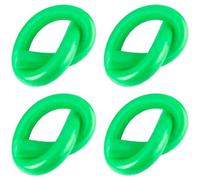 AC - Pack de 4 Churros de Natación - Tubo Flotador Espuma - Habilitación - Palo Flotador - 150 cm - Color Verde