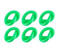 AC - Pack de 6 Churros de Natación - Tubo Flotador Espuma - Habilitación - Palo Flotador - 150 cm - Color Verde